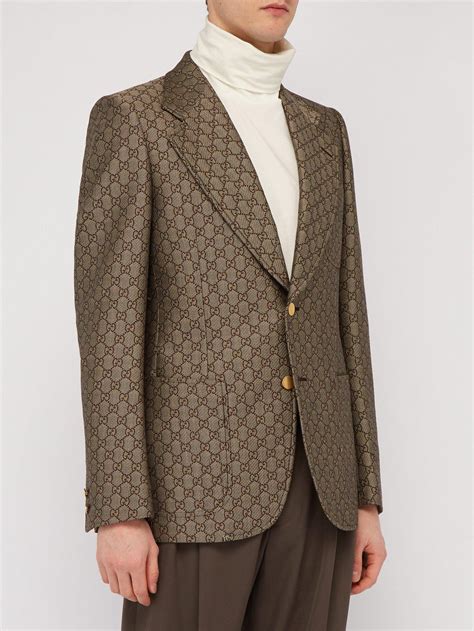 cheap gucci jacket mens|gucci monogram jacket men.